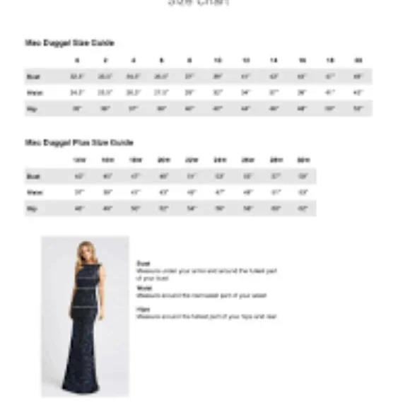 Mac Duggal 26573 NWT Long Sleeve Ruched Jersey V-Neck Gown